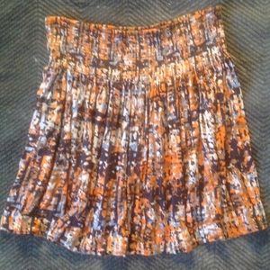 Forever 21 Print Skirt Sz S